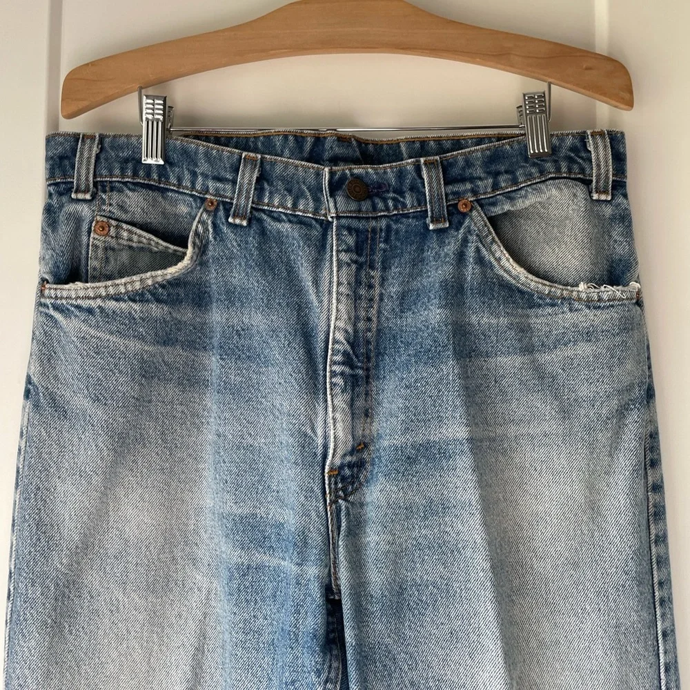 70s Vintage Levi’s 505 Orange‎ Tab Jeans W35 L30